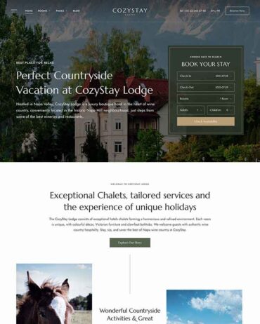 countryside lodge home 1