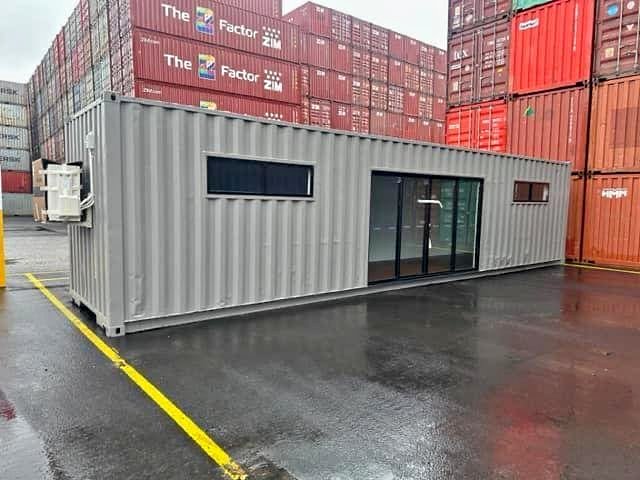 Insulated 40FT long 8FT Wide High Cube Modified Shipping Container 1 Insulated 40FT long 8FT Wide High Cube Modified Shipping Container